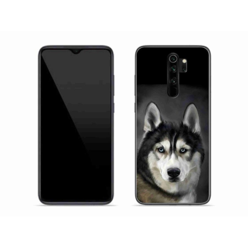 Gélový obal mmCase na mobil Xiaomi Redmi Note 8 Pro - husky