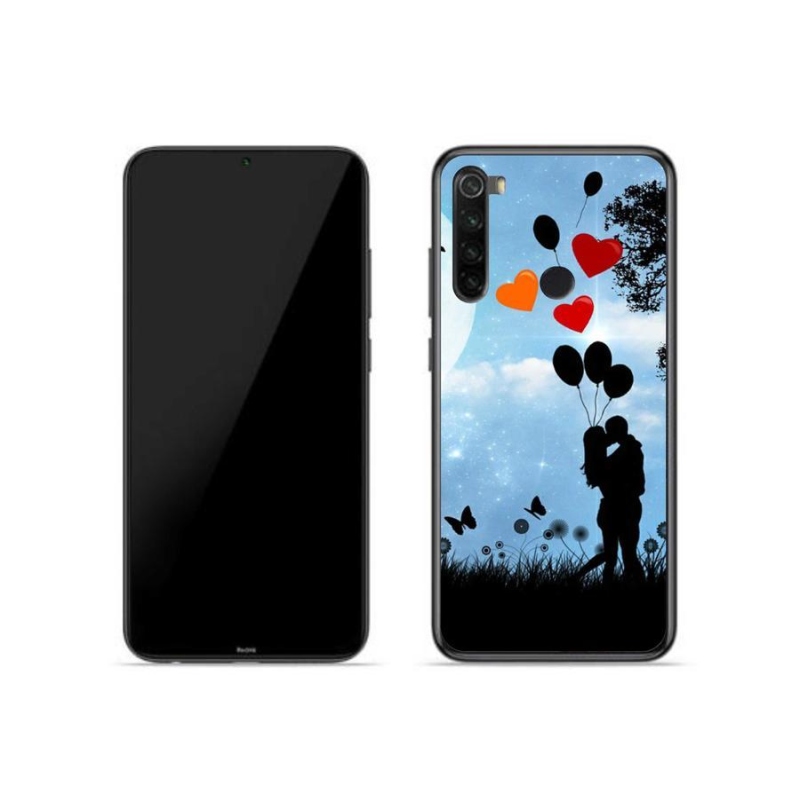 Gélový obal mmCase na mobil Xiaomi Redmi Note 8 - zamilovaný pár