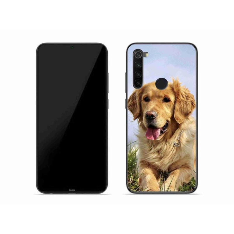 Gélový obal mmCase na mobil Xiaomi Redmi Note 8 - zlatý retriever