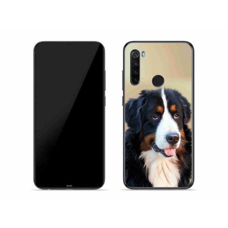 Gélový obal mmCase na mobil Xiaomi Redmi Note 8T - bernský salašnícky pes