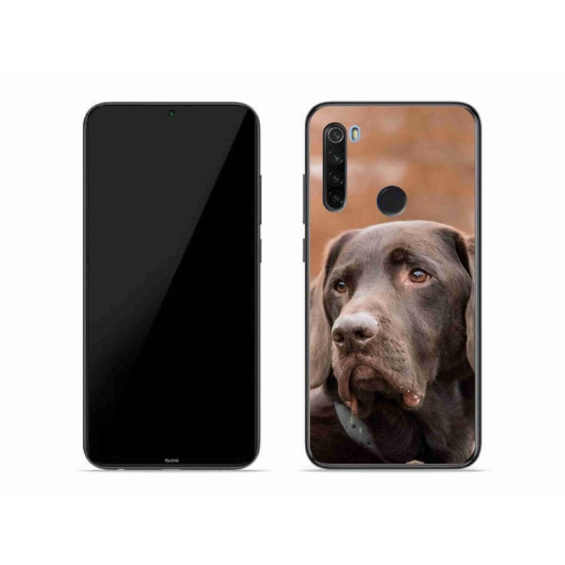 Gélový obal mmCase na mobil Xiaomi Redmi Note 8T - hnedý labrador