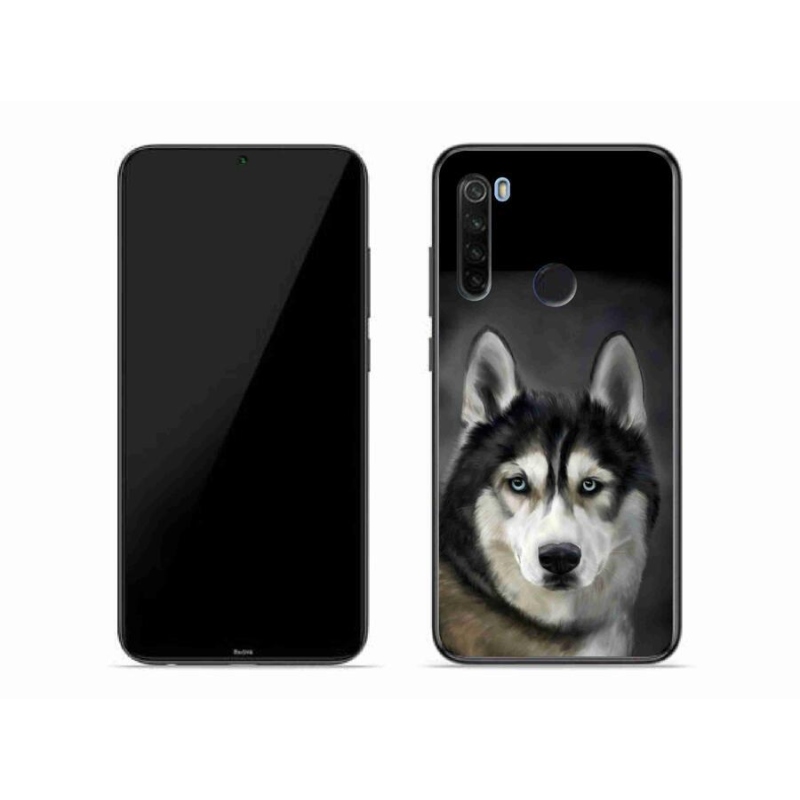 Gélový obal mmCase na mobil Xiaomi Redmi Note 8T - husky