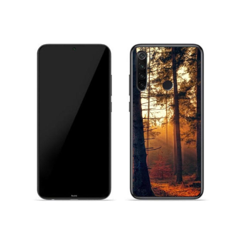 Gélový obal mmCase na mobil Xiaomi Redmi Note 8T - les