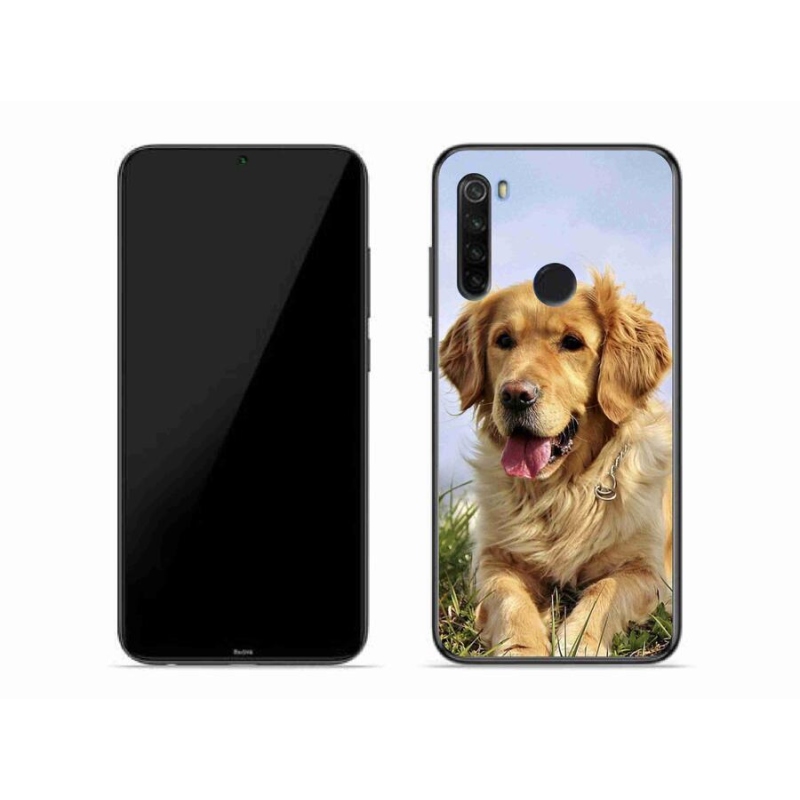 Gélový obal mmCase na mobil Xiaomi Redmi Note 8T - zlatý retriever