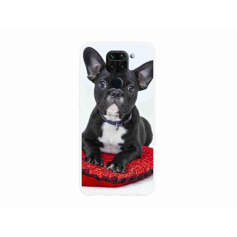Gélový obal mmCase na mobil Xiaomi Redmi Note 9 - buldog