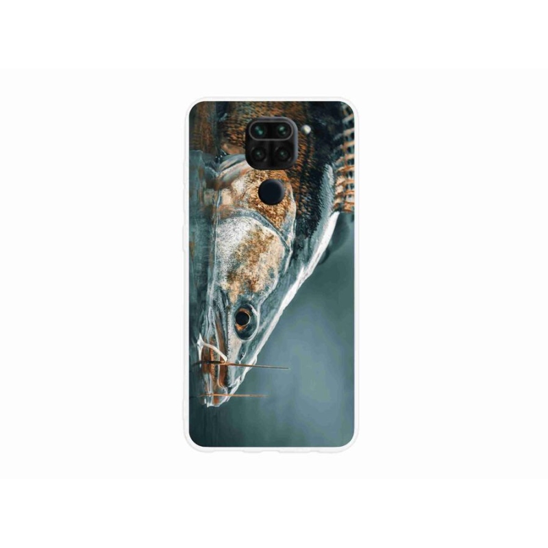 Gélový obal mmCase na mobil Xiaomi Redmi Note 9 - zubáč
