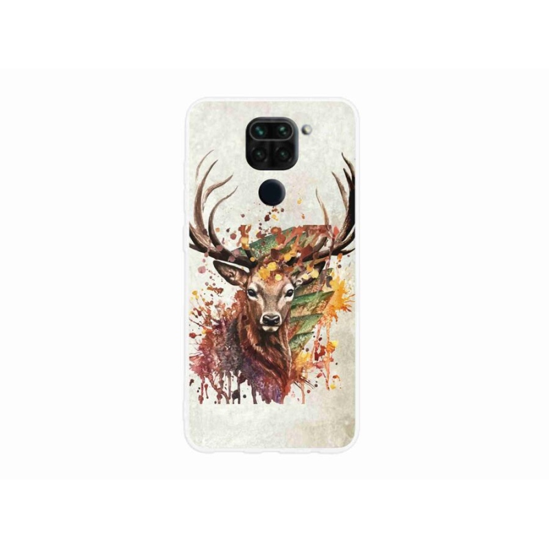 Gélový obal mmCase na mobil Xiaomi Redmi Note 9 - jeleň 1