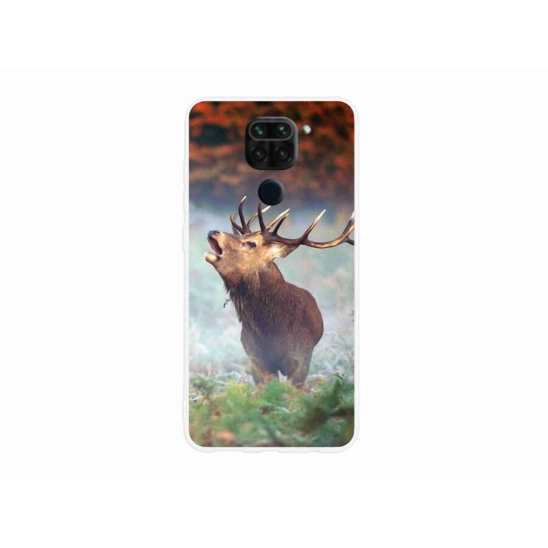 Gélový obal mmCase na mobil Xiaomi Redmi Note 9 - jeleň 2