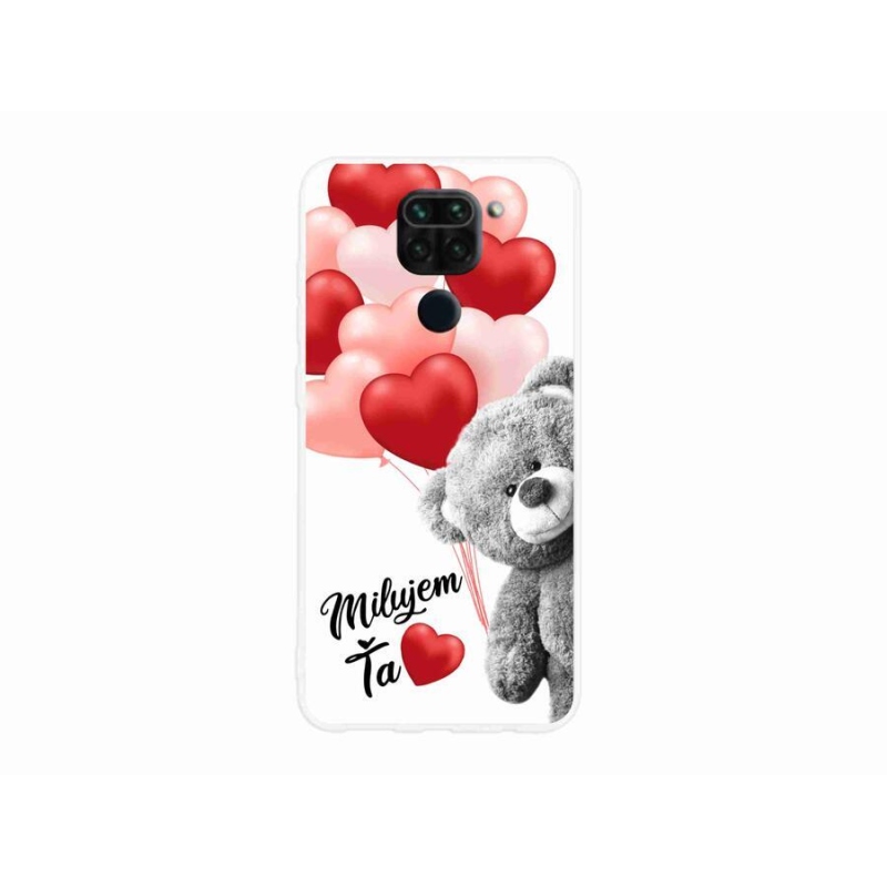 Gélový obal mmCase na mobil Xiaomi Redmi Note 9 - milujem Ťa sk