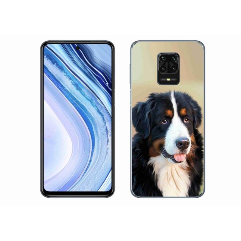 Gélový obal mmCase na mobil Xiaomi Redmi Note 9 Pro - bernský salašnícky pes