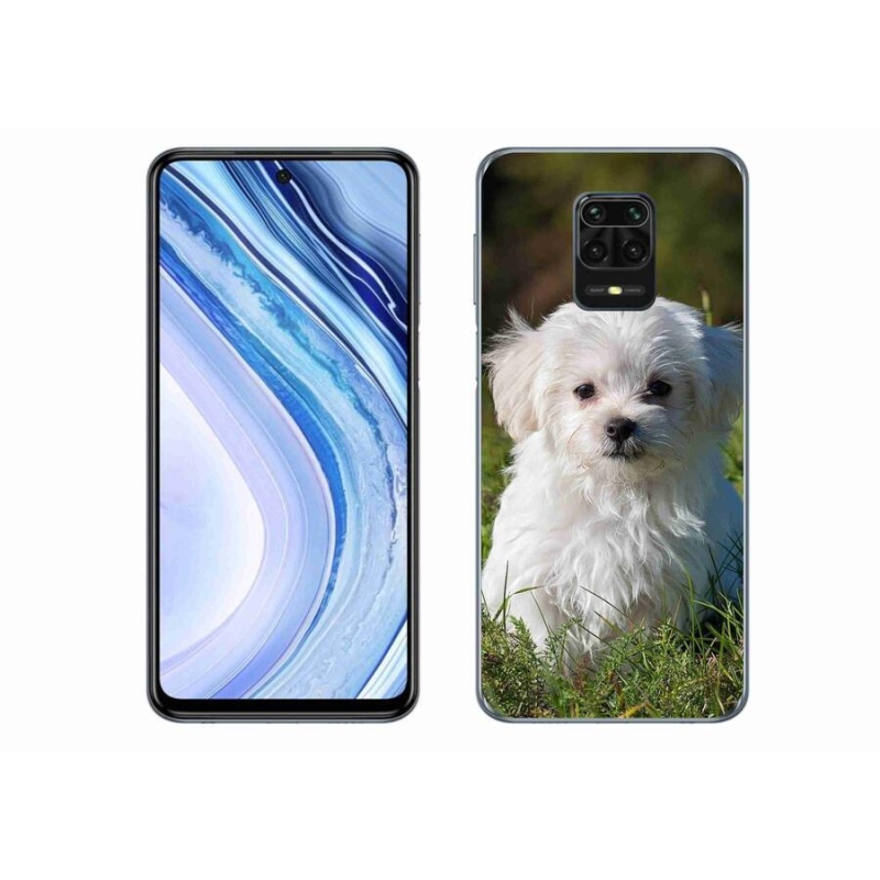 Gélový obal mmCase na mobil Xiaomi Redmi Note 9 Pro - bišon