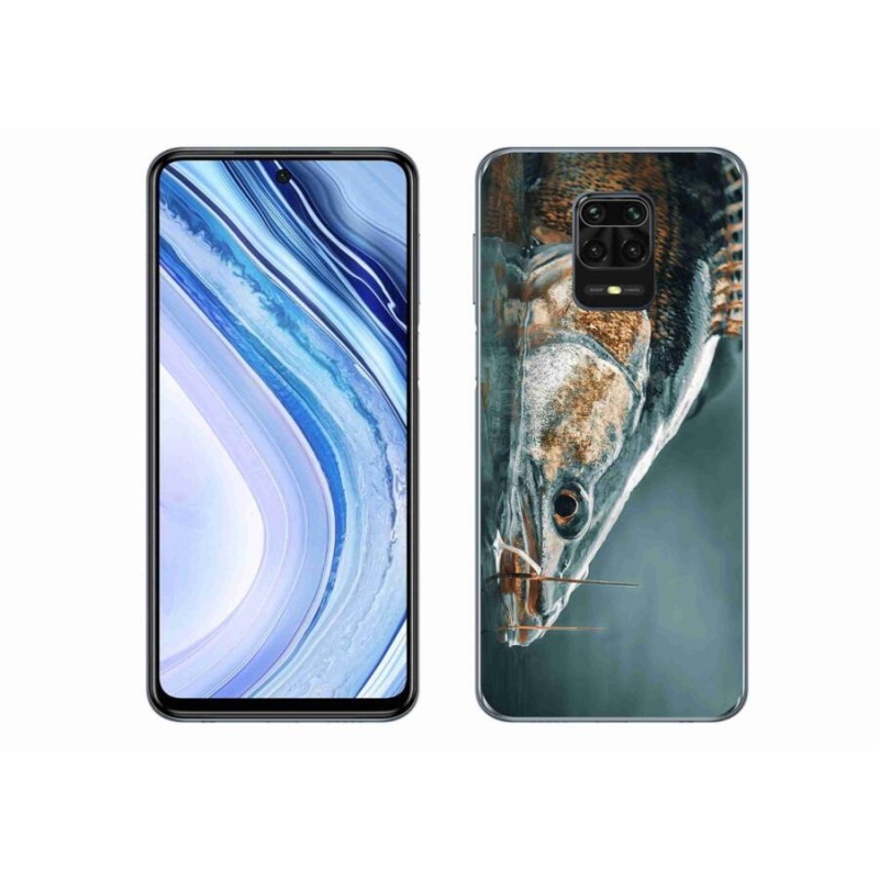 Gélový obal mmCase na mobil Xiaomi Redmi Note 9 Pro - zubáč
