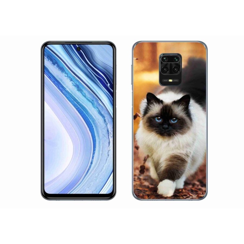 Gélový obal mmCase na mobil Xiaomi Redmi Note 9 Pro - mačka 1