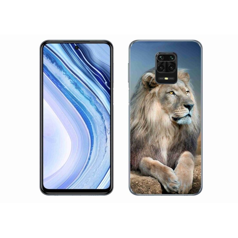 Gélový obal mmCase na mobil Xiaomi Redmi Note 9 Pro - lev 1