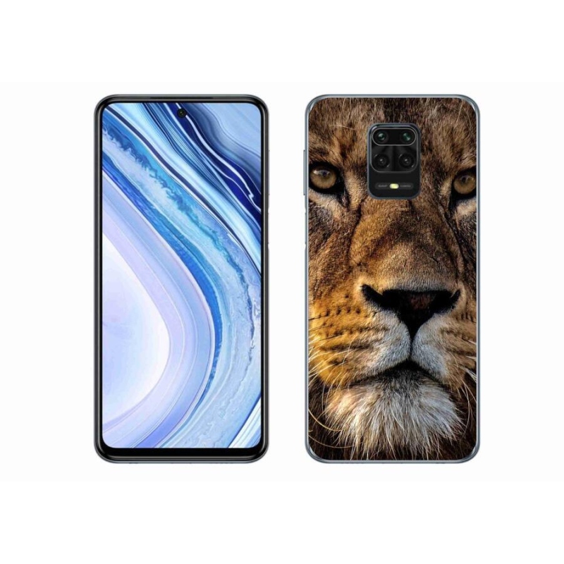 Gélový obal mmCase na mobil Xiaomi Redmi Note 9 Pro - lev