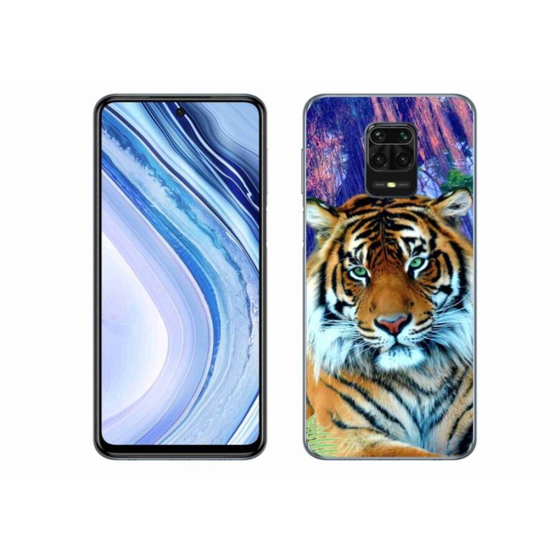 Gélový obal mmCase na mobil Xiaomi Redmi Note 9 Pro - tiger