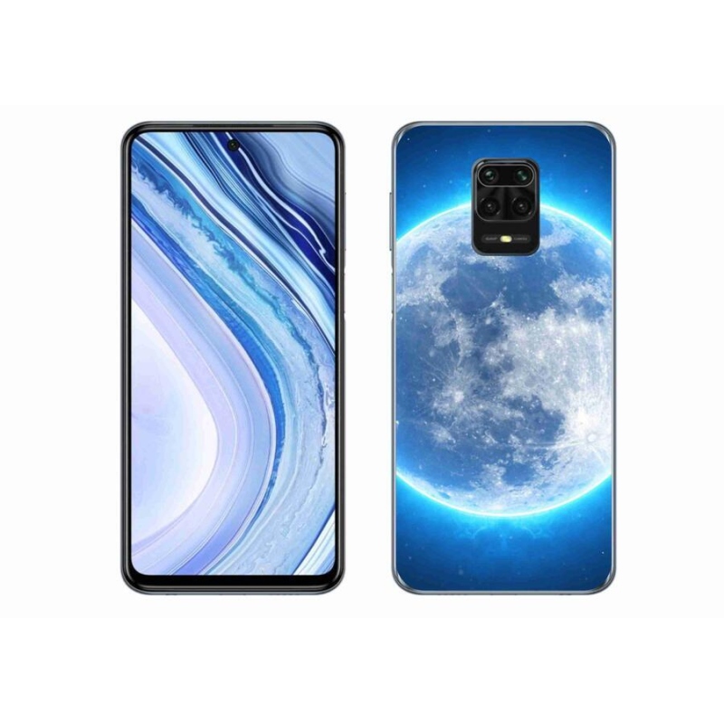 Gélový obal mmCase na mobil Xiaomi Redmi Note 9 Pro - zemegule