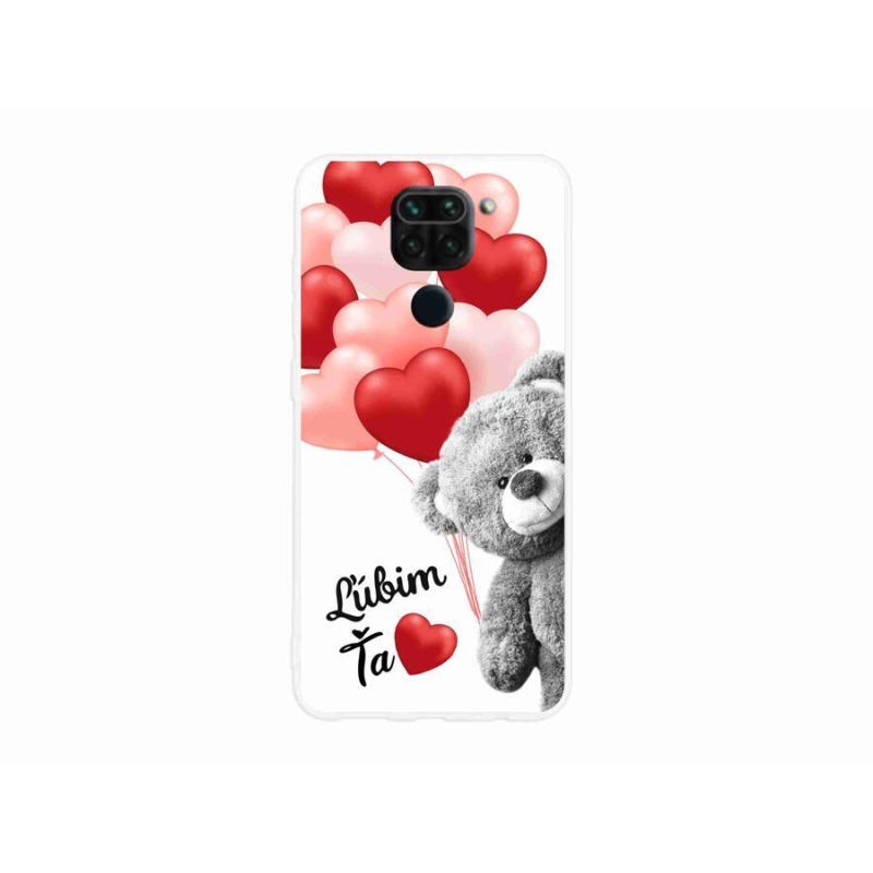 Gélový obal mmCase na mobil Xiaomi Redmi Note 9 - ľúbim ťa sk