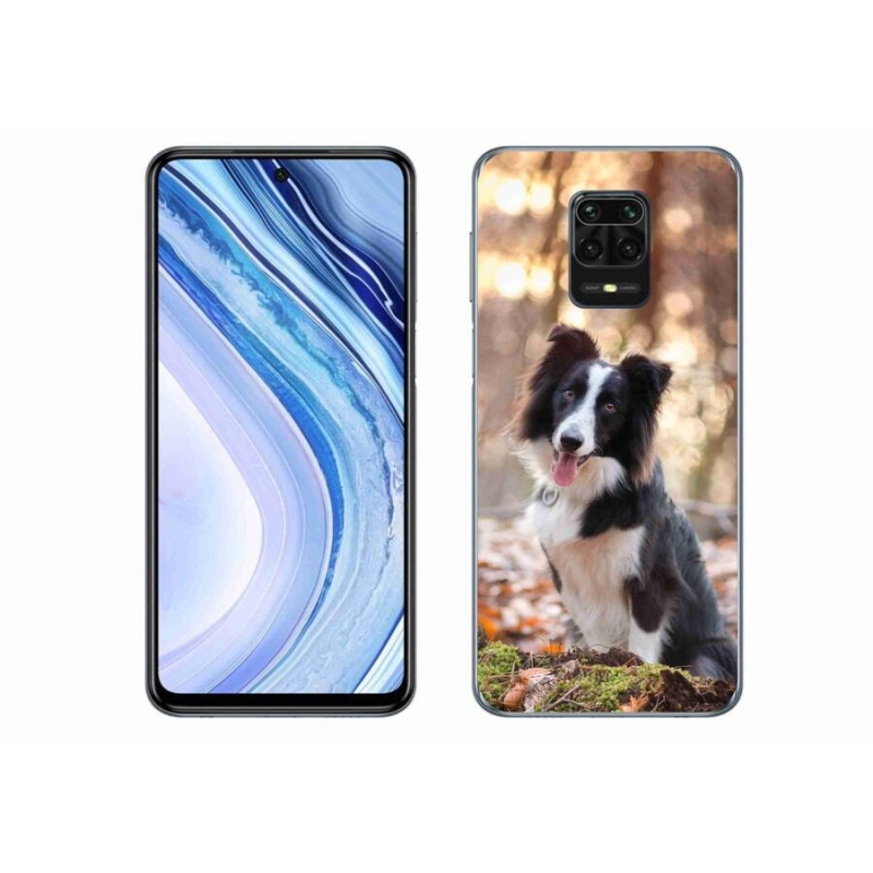 Gélový obal mmCase na mobil Xiaomi Redmi Note 9S - border kólie 1