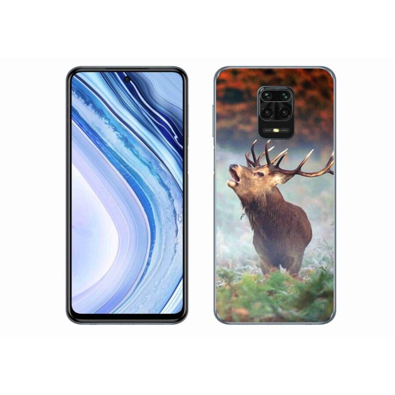 Gélový obal mmCase na mobil Xiaomi Redmi Note 9S - jeleň 2