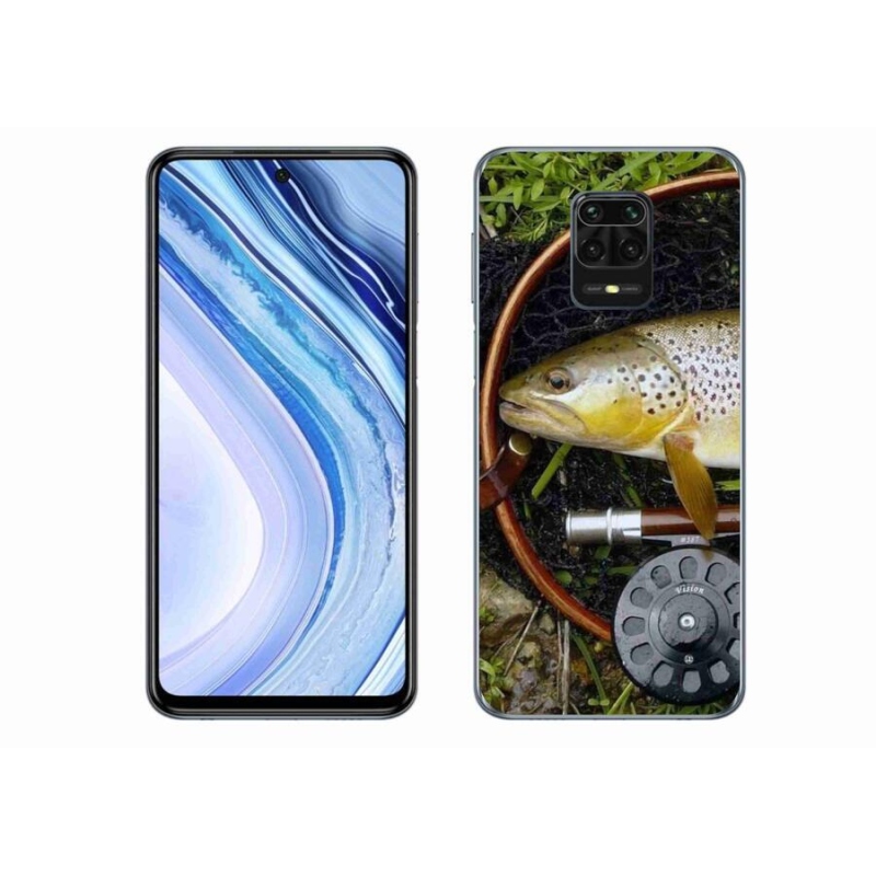 Gélový obal mmCase na mobil Xiaomi Redmi Note 9S - pstruh 2