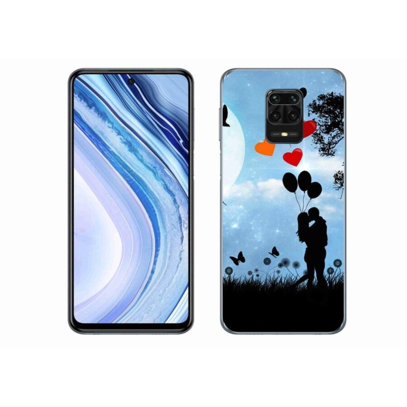 Gélový obal mmCase na mobil Xiaomi Redmi Note 9S - zamilovaný pár