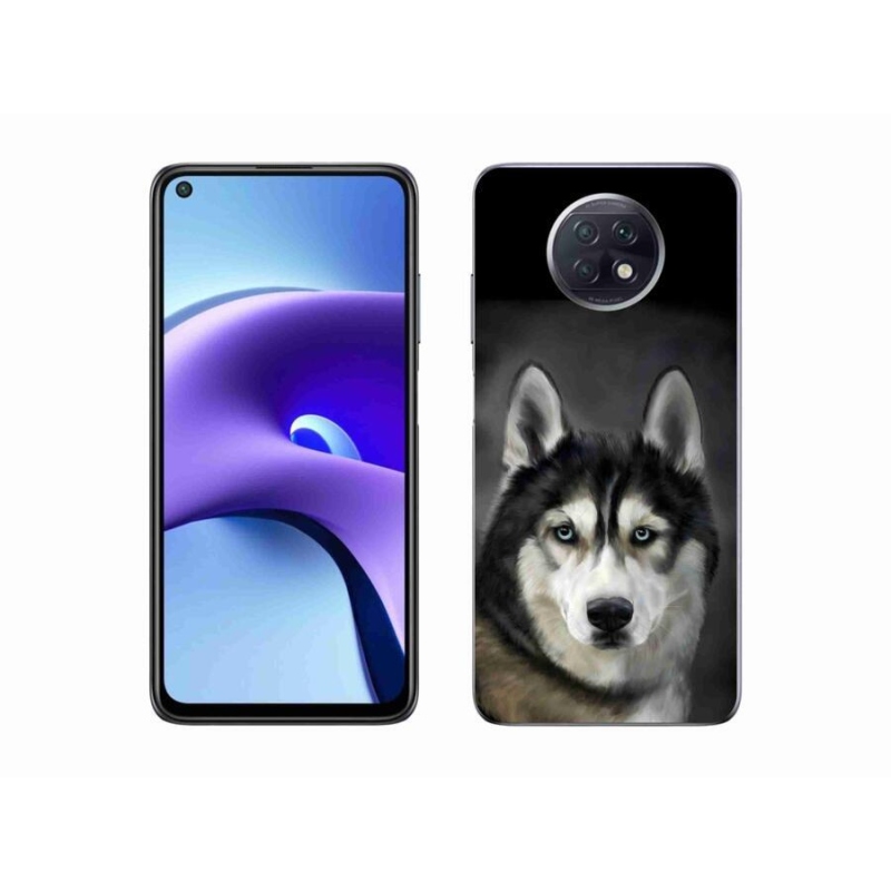 Gélový obal mmCase na mobil Xiaomi Redmi Note 9T 5G - husky