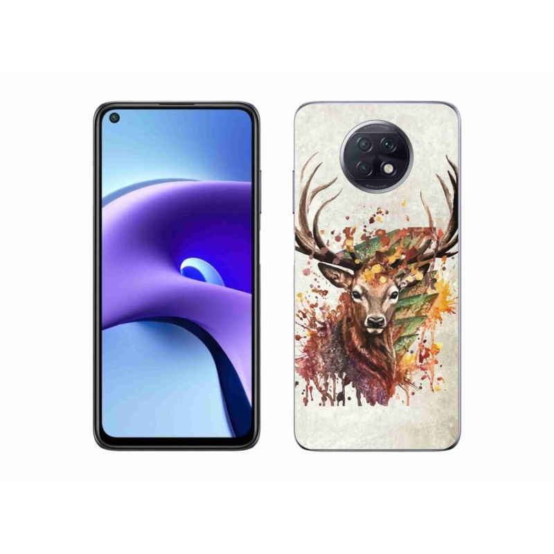 Gélový obal mmCase na mobil Xiaomi Redmi Note 9T 5G - jeleň 1