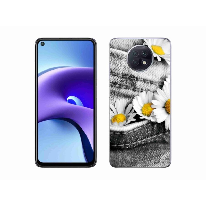 Gélový obal mmCase na mobil Xiaomi Redmi Note 9T 5G - margaréty