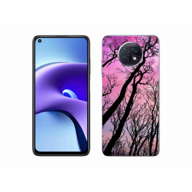 Gélový obal mmCase na mobil Xiaomi Redmi Note 9T 5G - opadané stromy