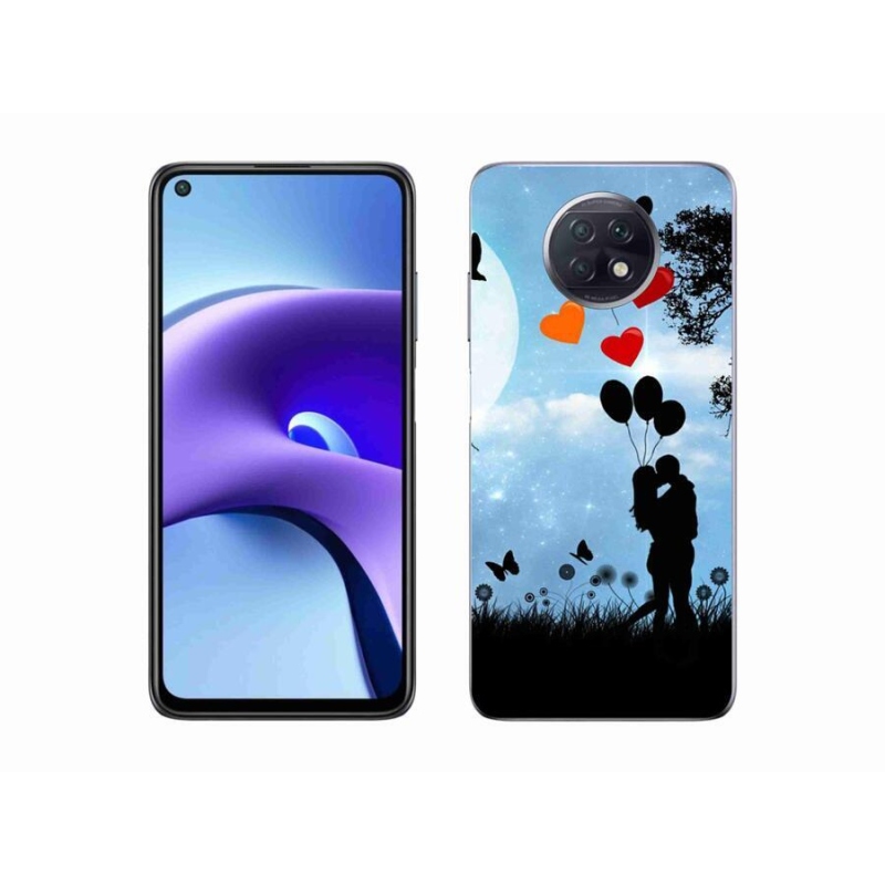 Gélový obal mmCase na mobil Xiaomi Redmi Note 9T 5G - zamilovaný pár