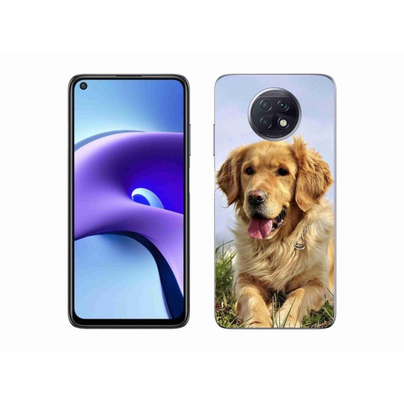 Gélový obal mmCase na mobil Xiaomi Redmi Note 9T 5G - zlatý retriever