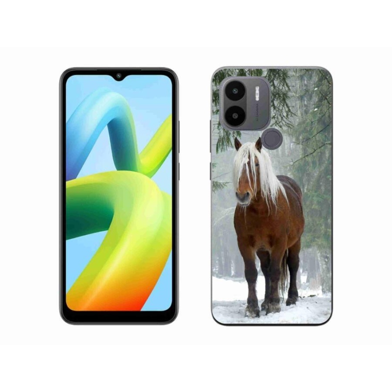 Gélový obal mmCase na Xiaomi Redmi A1+/A2+ - kôň v lese