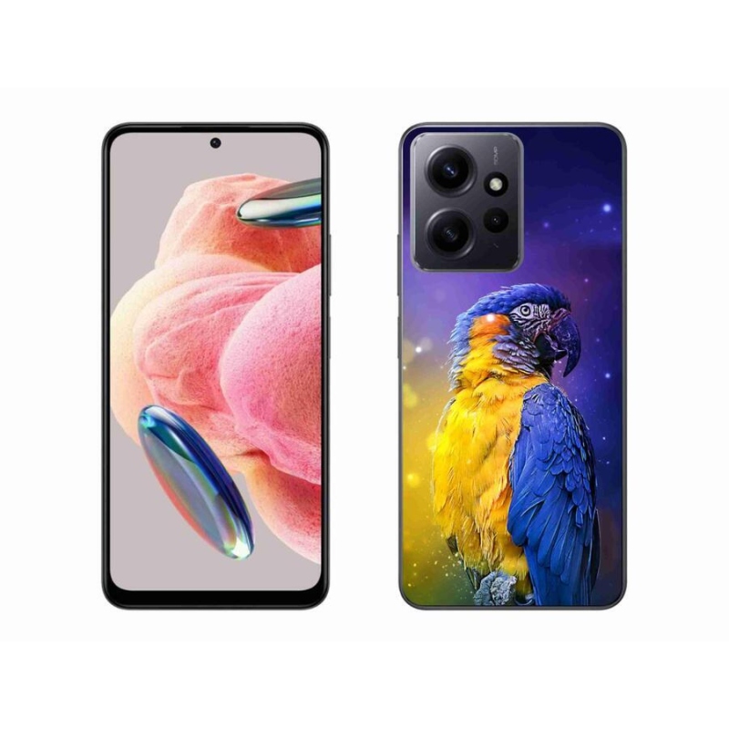 Gélový obal mmCase na Xiaomi Redmi Note 12 4G - papagáj ara 1