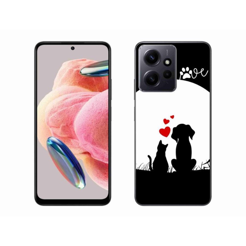 Gélový obal mmCase na Xiaomi Redmi Note 12 4G - zvieracia láska