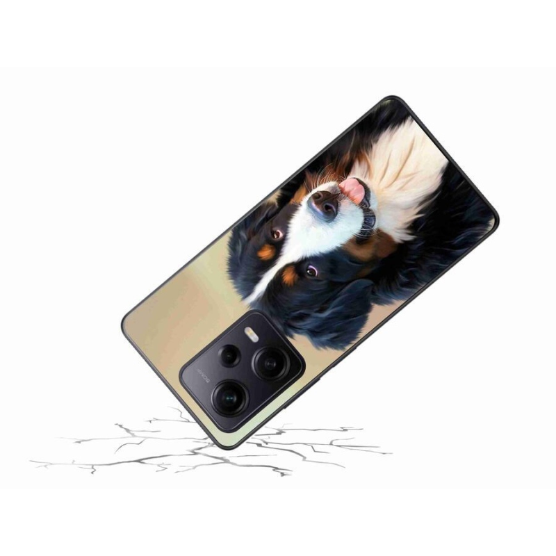 Gélový obal mmCase na Xiaomi Redmi Note 12 Pro+ 5G - bernský salašnícky pes