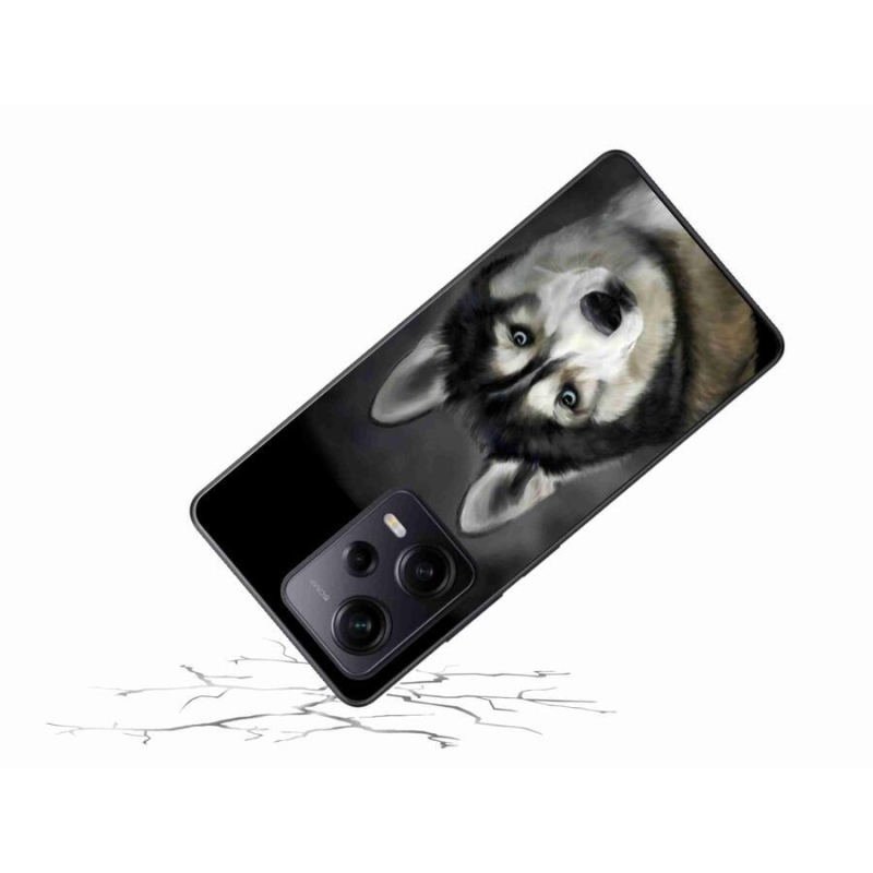 Gélový obal mmCase na Xiaomi Redmi Note 12 Pro+ 5G - husky