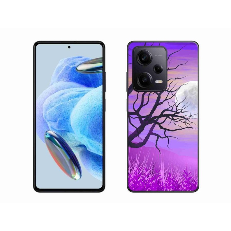 Gélový obal mmCase na Xiaomi Redmi Note 12 Pro+ 5G - kreslený opadaný strom