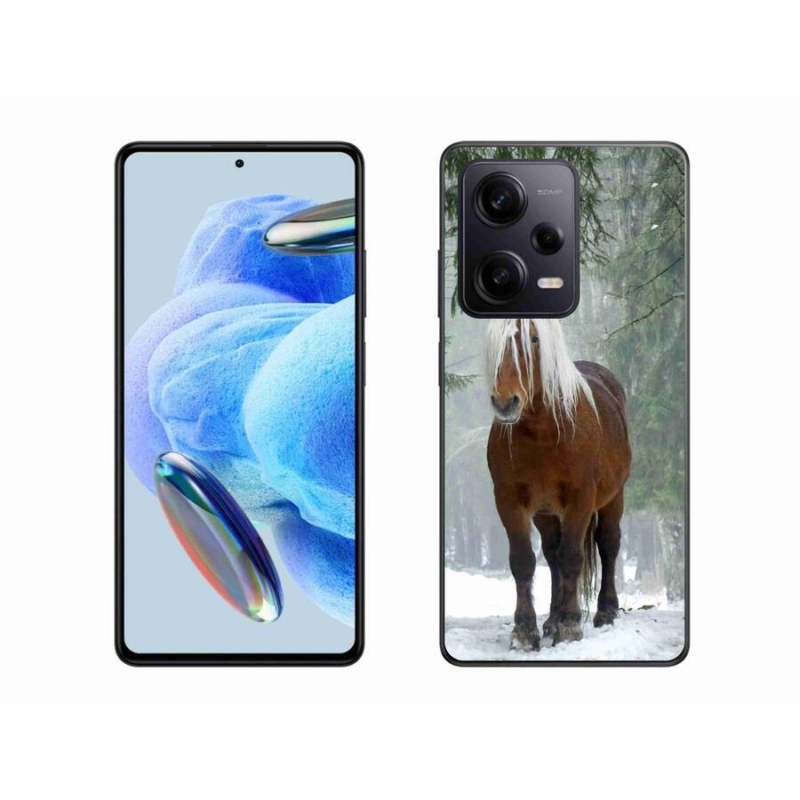 Gélový obal mmCase na Xiaomi Redmi Note 12 Pro+ 5G - kôň v lese