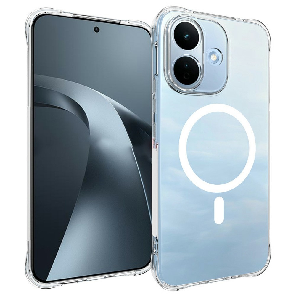 Gélový obal s MagSafe na Xiaomi Redmi Note 17 Pro 5G s vystuženými rohmi