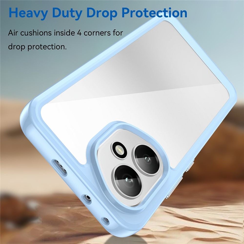 Gélový obal s pevným chrbtom na Honor 400 - modrý