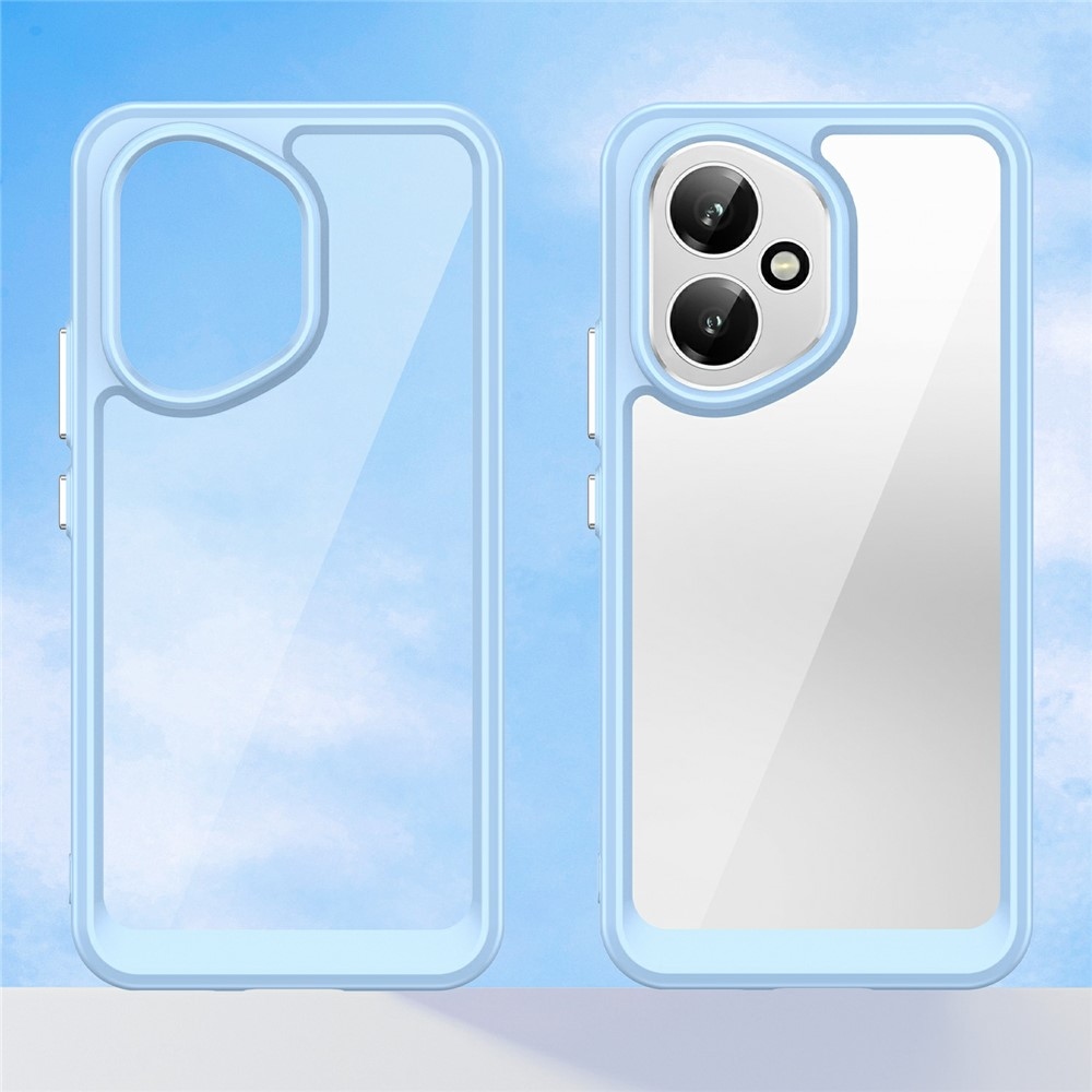 Gélový obal s pevným chrbtom na Honor 400 - modrý