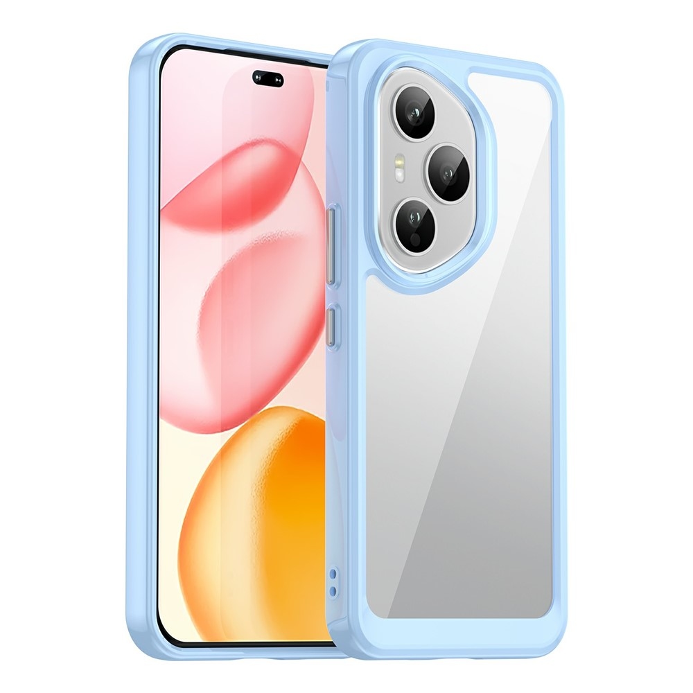 Gélový obal s pevným chrbtom na Honor 400 Pro - modrý