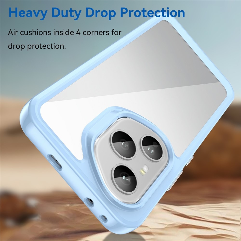 Gélový obal s pevným chrbtom na Honor 400 Pro - modrý