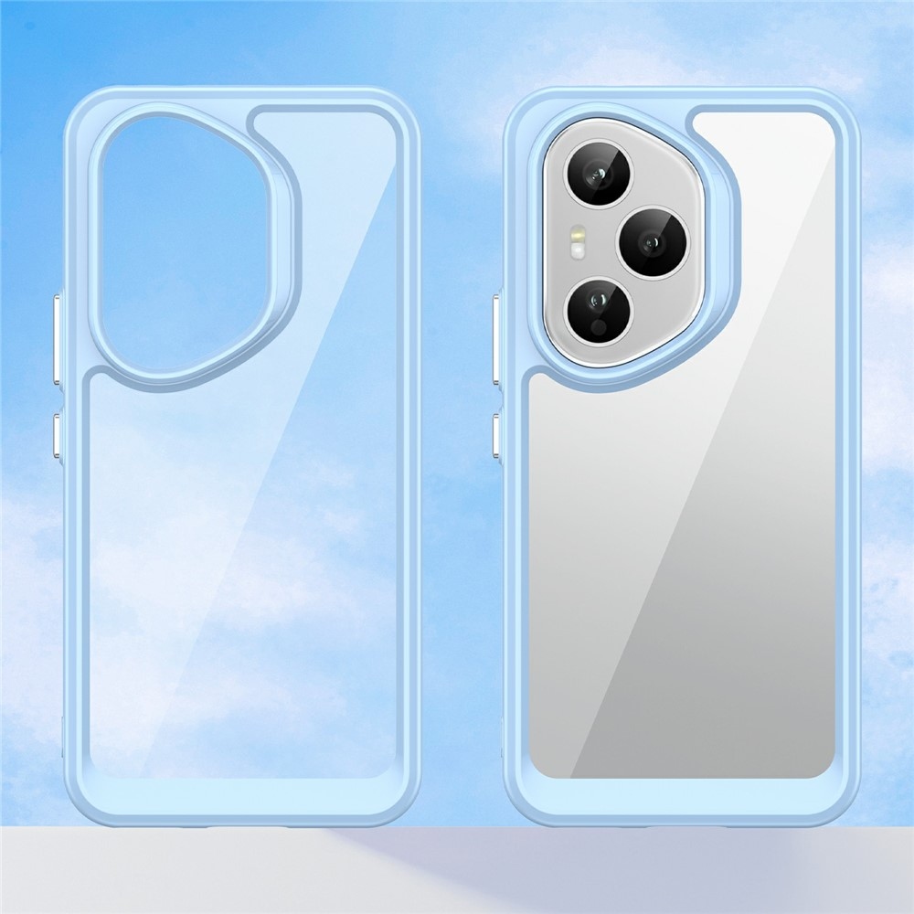 Gélový obal s pevným chrbtom na Honor 400 Pro - modrý