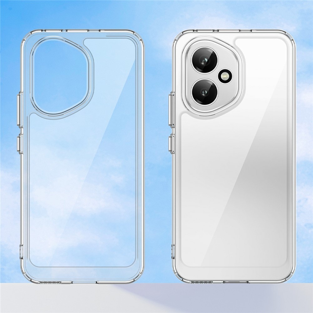 Gélový obal s pevným chrbtom na Honor 400 - priehľadný