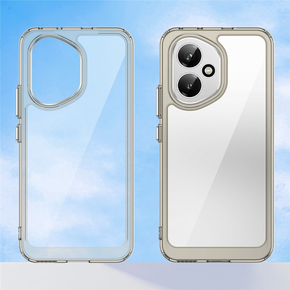 Gélový obal s pevným chrbtom na Honor 400 - šedý