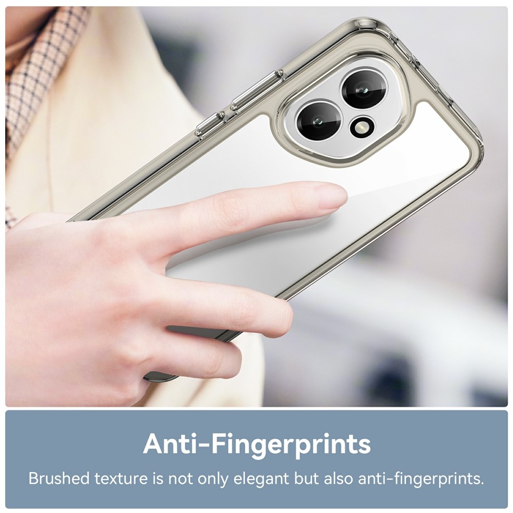 Gélový obal s pevným chrbtom na Honor 400 - šedý