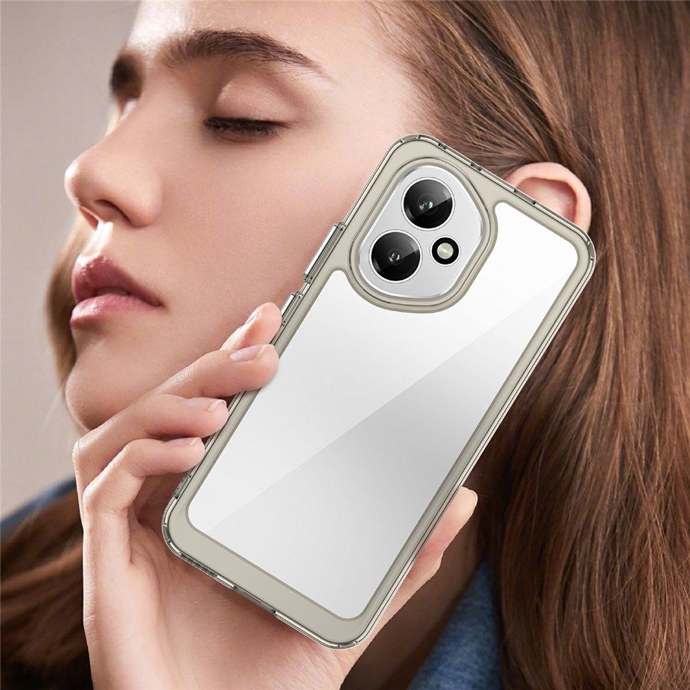 Gélový obal s pevným chrbtom na Honor 400 - šedý