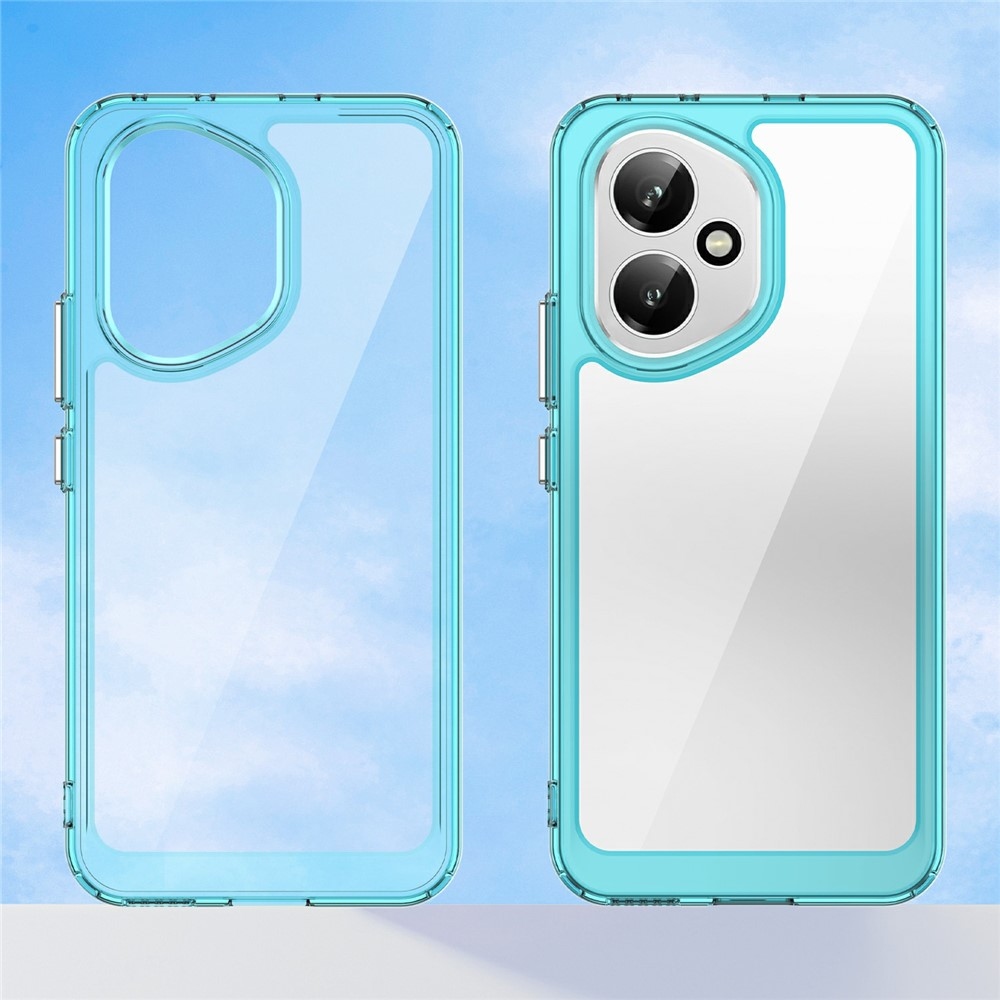 Gélový obal s pevným chrbtom na Honor 400 - svetlomodrý